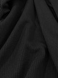 Lässiges Strick-Oberteil mit dekorativem Kragendetail