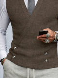 Essential Strickweste mit V-Ausschnitt