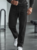 Athleisure-Set mit Poloshirt und Hose aus Stretch-Strick