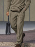 Vielseitiges Set Poloshirt mit asymmetrischem Saum und Hose
