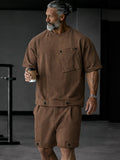 Einzigartiges Athleisure T Shirt und Shorts Set