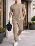 Lässiges T-Shirt- und Hosen-Set in 2-in-1-Optik