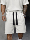 Lässiges Premium-Sport-Set aus T-Shirt und Shorts