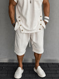 Sommer-Streetwear-Set aus Tanktop und Shorts Vorderansicht