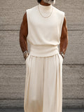 Herren Sommer Set Slim Fit Oberteil und Freizeithose