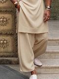 Herren Ethno 2-teiliges Set aus Langshirt und Weithose