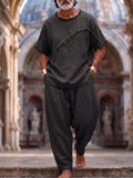 Herren Boho-Fransen Set aus 100% Baumwolle