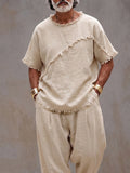 Herren Boho-Fransen Set aus 100% Baumwolle