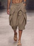 Herren Nadelstreifen Balloon-Shorts