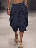 Herren Nadelstreifen Balloon-Shorts