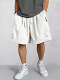 Stylische Cargo-Shorts im Loose Fit Weiß
