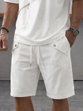 Herren Relaxed Diagonal-Zipper Zweiteiler Casual Set