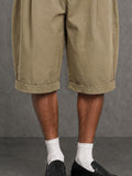 Herren Relaxed Pleated Balloon-Hose
