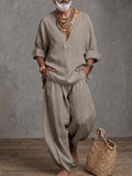 Natural Comfort 100% Baumwolle Matching Set