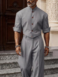 Smart Casual Designer Nadelstreifen Co-ord Set