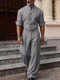 Smart Casual Designer Nadelstreifen Co-ord Set