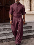Smart Casual Designer Nadelstreifen Co-ord Set