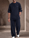 Utility Zweiteiler Set Hemd mit D Ring Details und Hose