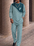 Designer-Zweiteiler im Colorblocking-Look