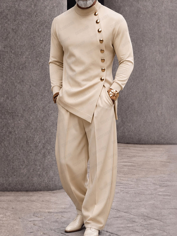 Zweiteiler in Modern Tailoring mit Edlen Knopf-Details
