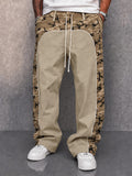 Urban Explorer Camouflage Patchwork Casual Hose