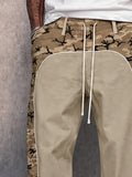 Urban Explorer Camouflage Patchwork Casual Hose