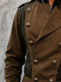 Vintage Military Zweireiher Jacke