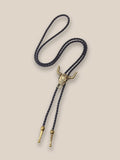 Vintage Bolo-Tie Halskette mit Stierschädel-Design