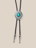 Vintage Bolo-Tie Halskette in Leder-Optik