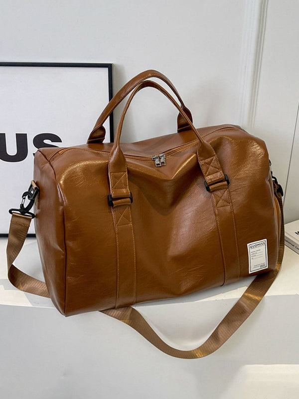 Große Reisetasche aus PU-Leder