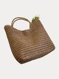 Schlichte Boho Tote-Bag mit großem Fassungsvermögen