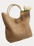 Schlichte Boho Tote-Bag mit großem Fassungsvermögen