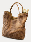 Schlichte Boho Tote-Bag mit großem Fassungsvermögen