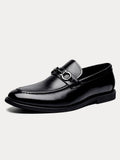 Echtleder-Loafer mit Snaffle-Detail