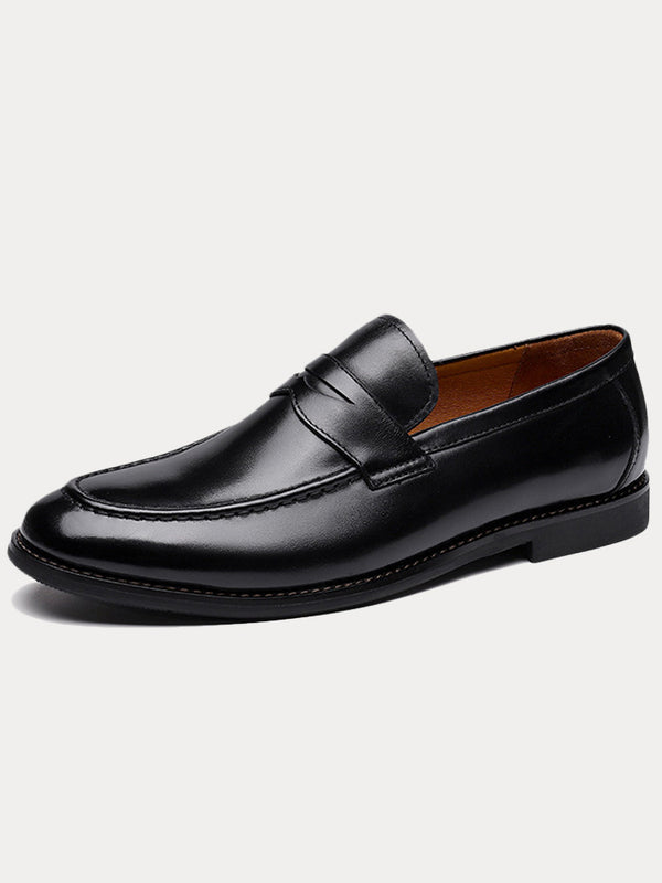 Klassische Penny-Loafer aus Leder