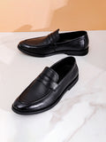 Klassische Penny-Loafer aus Leder