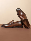 Klassische Penny-Loafer aus Leder
