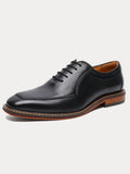 Klassische Vintage-Derbys aus Echtleder