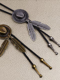 Western Cowboy Bolo-Tie Halskette