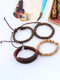Vintage DIY Perlen-Stapelarmband