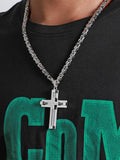 Gothic-Halskette mit Kreuz-Anhänger