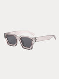 Modische quadratische Vintage-Sonnenbrille
