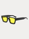 Modische quadratische Vintage-Sonnenbrille