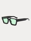 Modische quadratische Vintage-Sonnenbrille