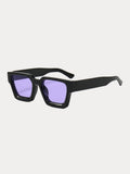 Modische quadratische Vintage-Sonnenbrille
