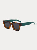 Modische quadratische Vintage-Sonnenbrille
