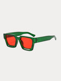 Modische quadratische Vintage-Sonnenbrille