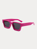 Modische quadratische Vintage-Sonnenbrille