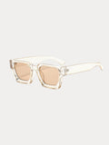 Modische quadratische Vintage-Sonnenbrille