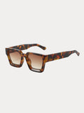 Modische quadratische Vintage-Sonnenbrille